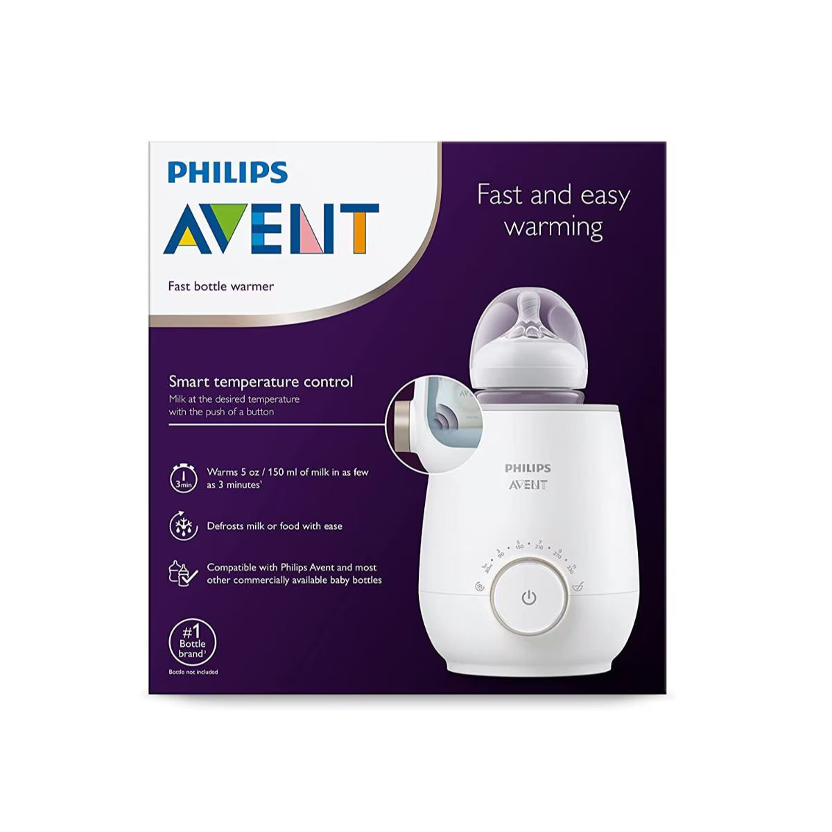 Philips Avent Premium Fast Bottle Warmer SCF358/00