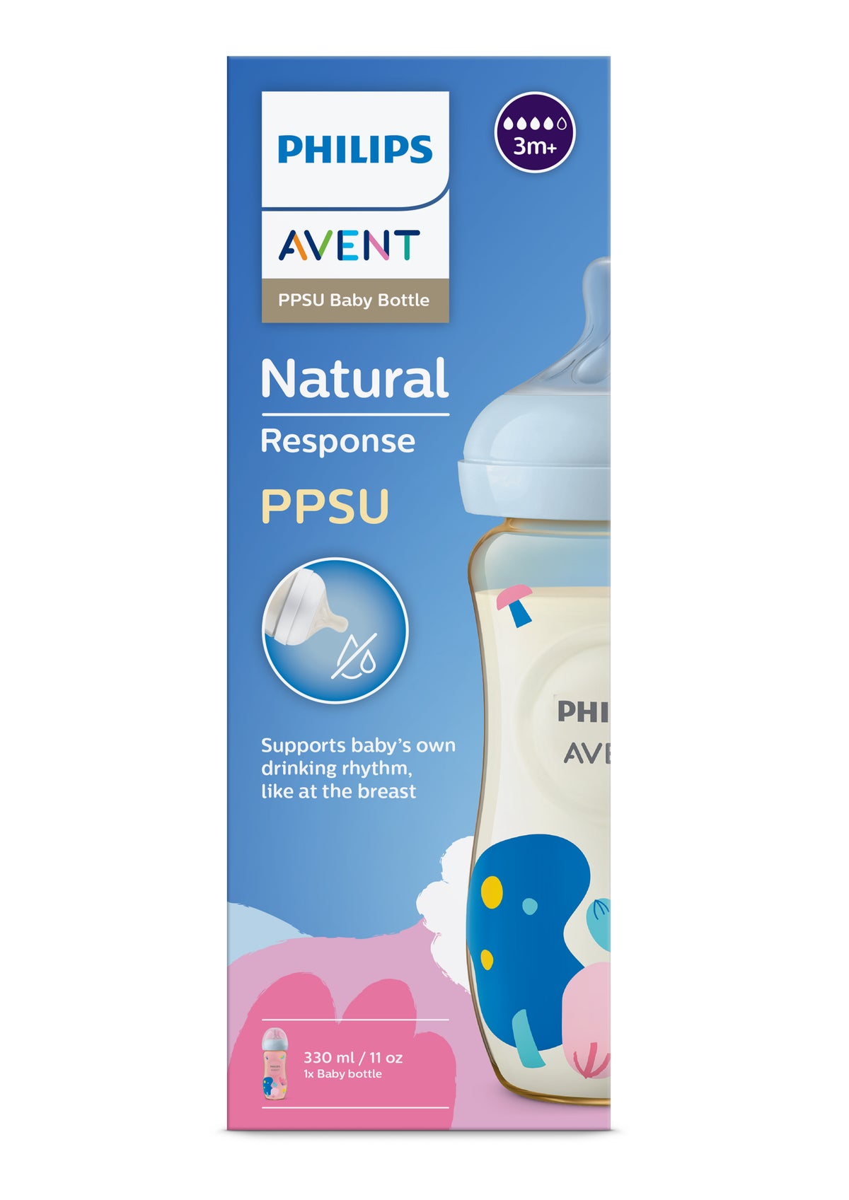 Philips Avent Natural Response Avent Classic 330ml Bottle Avent