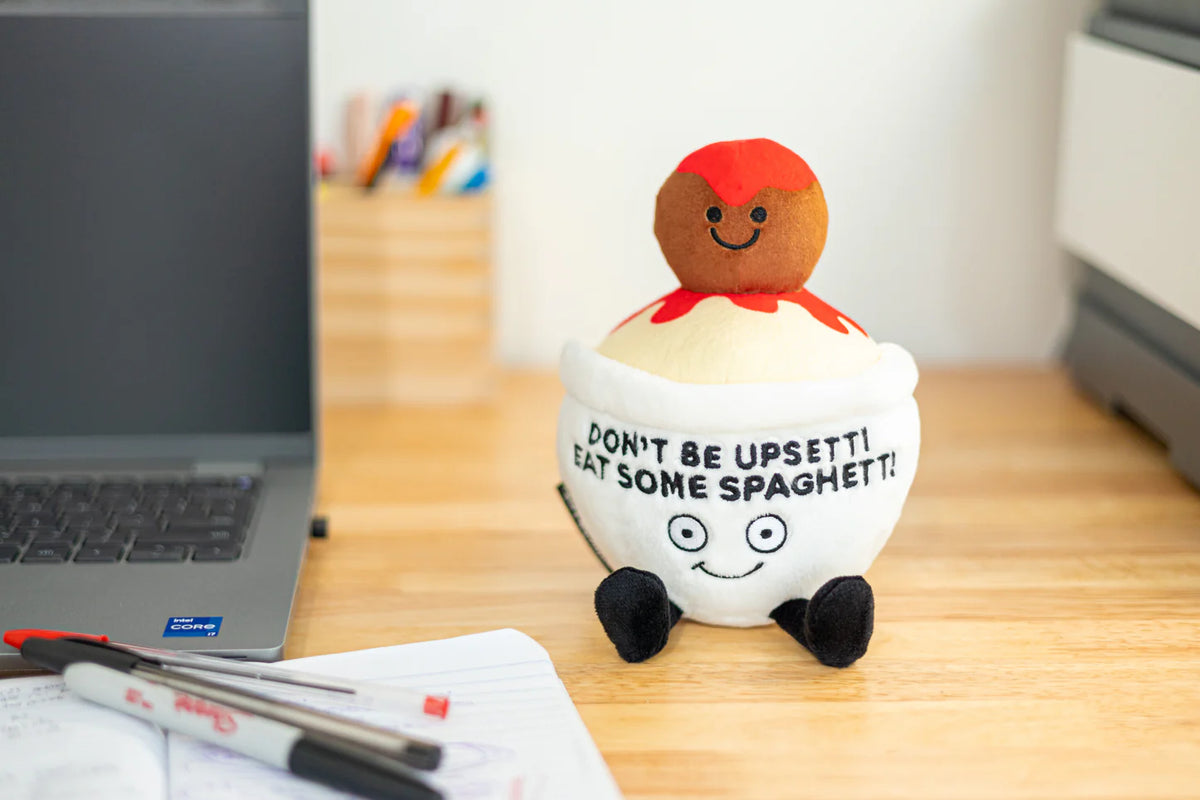 Punchkins "Don't Be Upsetti" Plush Spaghetti