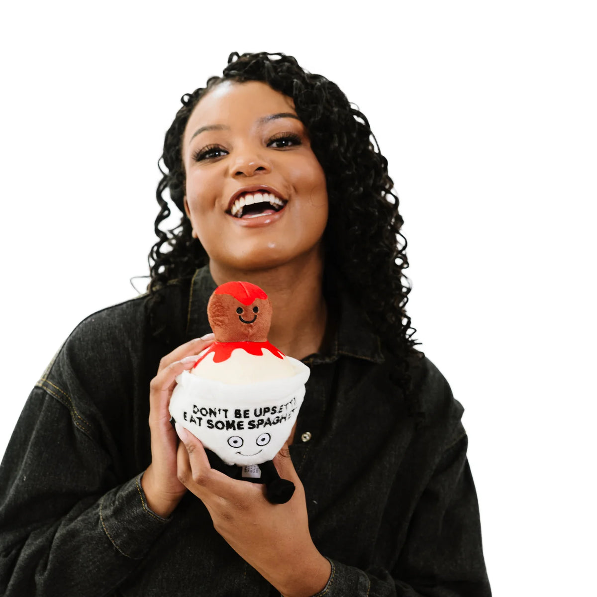 Punchkins "Don't Be Upsetti" Plush Spaghetti