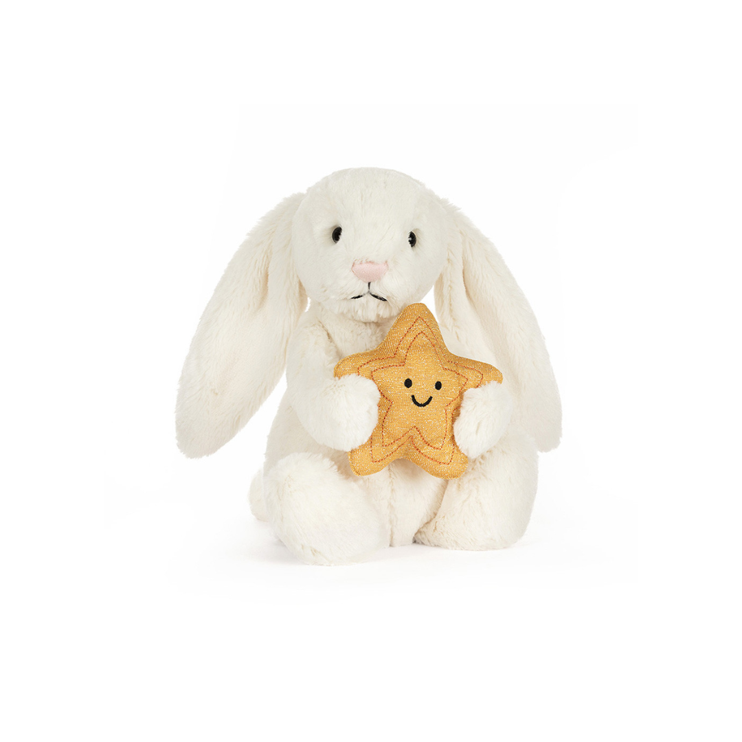 Jellycat Cream Bunny with Star