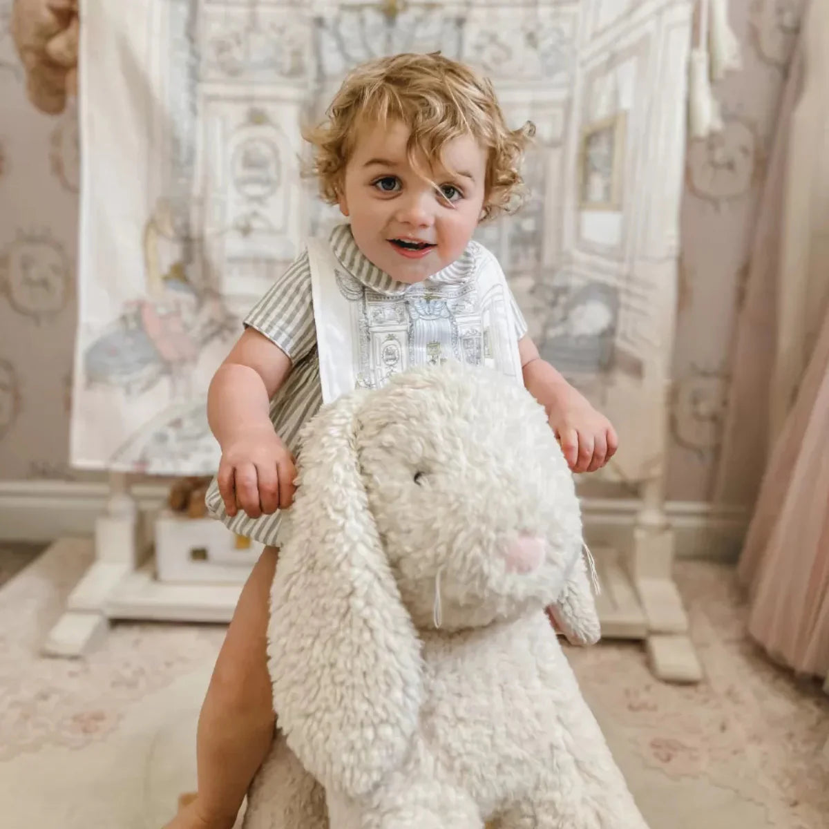 Atelier Choux Satin Bib - French Bedroom