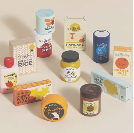 Le Toy Van Supermarket Grocery Weekly Shop