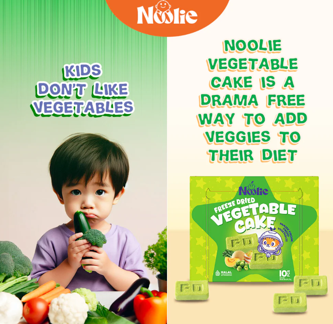 Noolie Freeze Dried Vegetable Cake