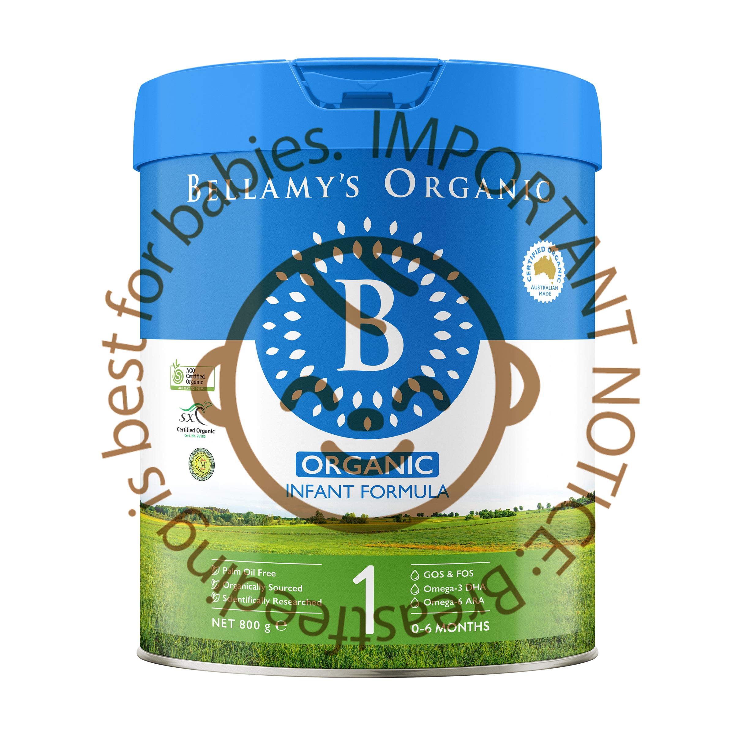Bellamy's Organic Step 1 Infant Formula | motherswork Singapore