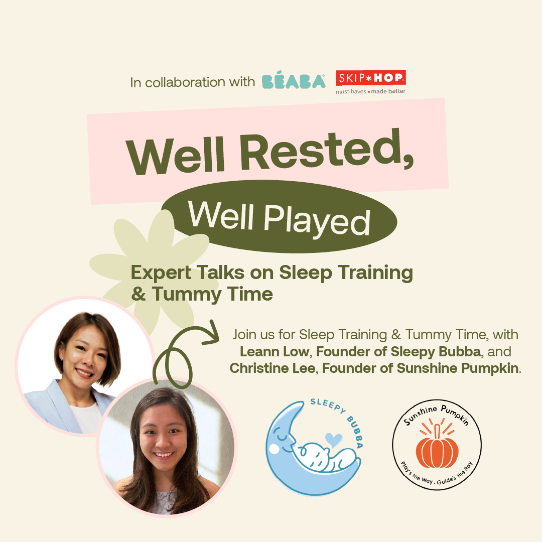 Well Rested, Well Played: Expert Talks on Sleep Training & Tummy Time