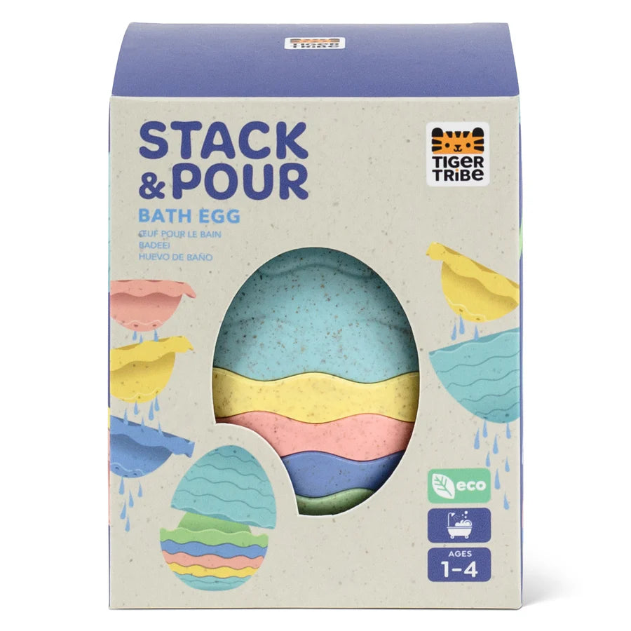 Tiger Tribe Stack & Pour (Bath Egg)