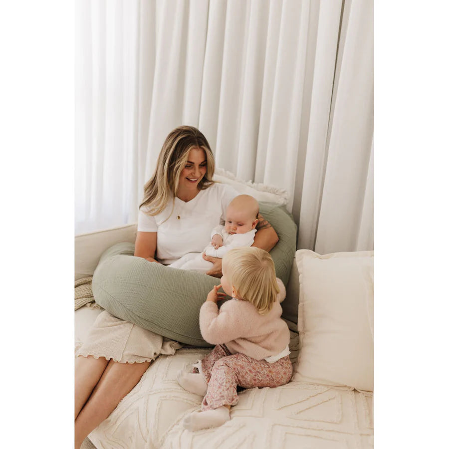 Theraline Muslin Maternity & Nursing Pillow