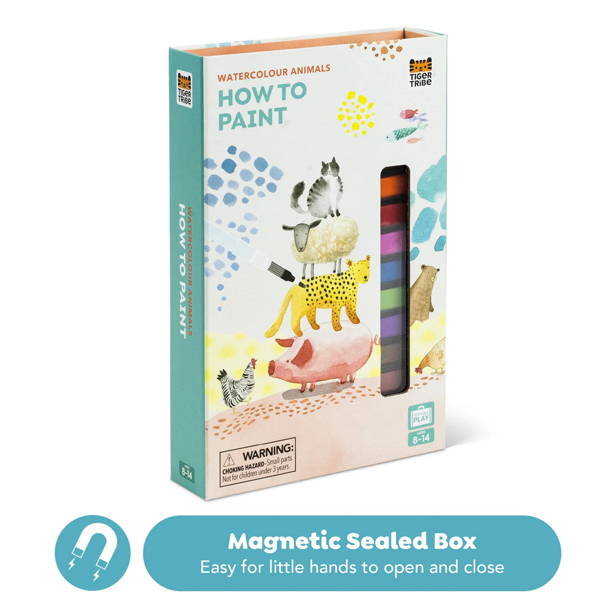 Tiger Tribe How to Paint - Watercolour Animals