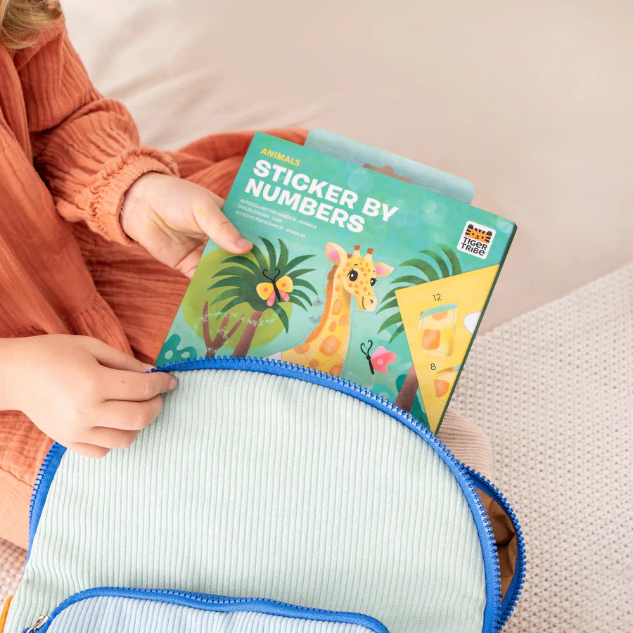 Tiger Tribe Sticker By Numbers