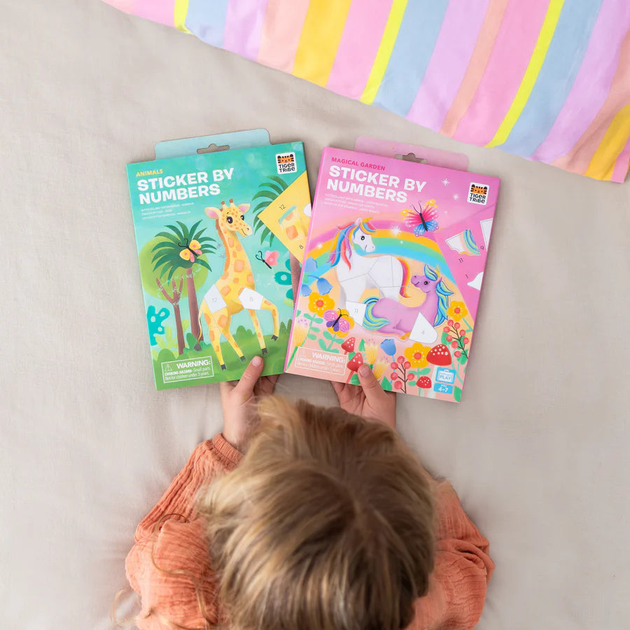 Tiger Tribe Sticker By Numbers