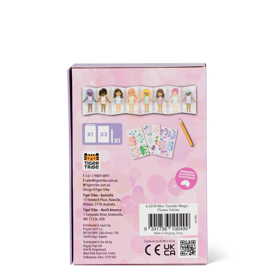 Tiger Tribe Mini Transfer Magic - Flower Fairies