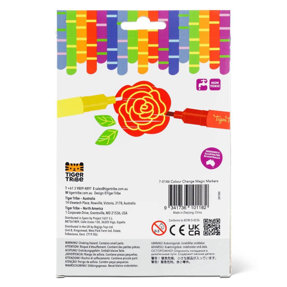 Tiger Tribe Colour Change Magic Markers