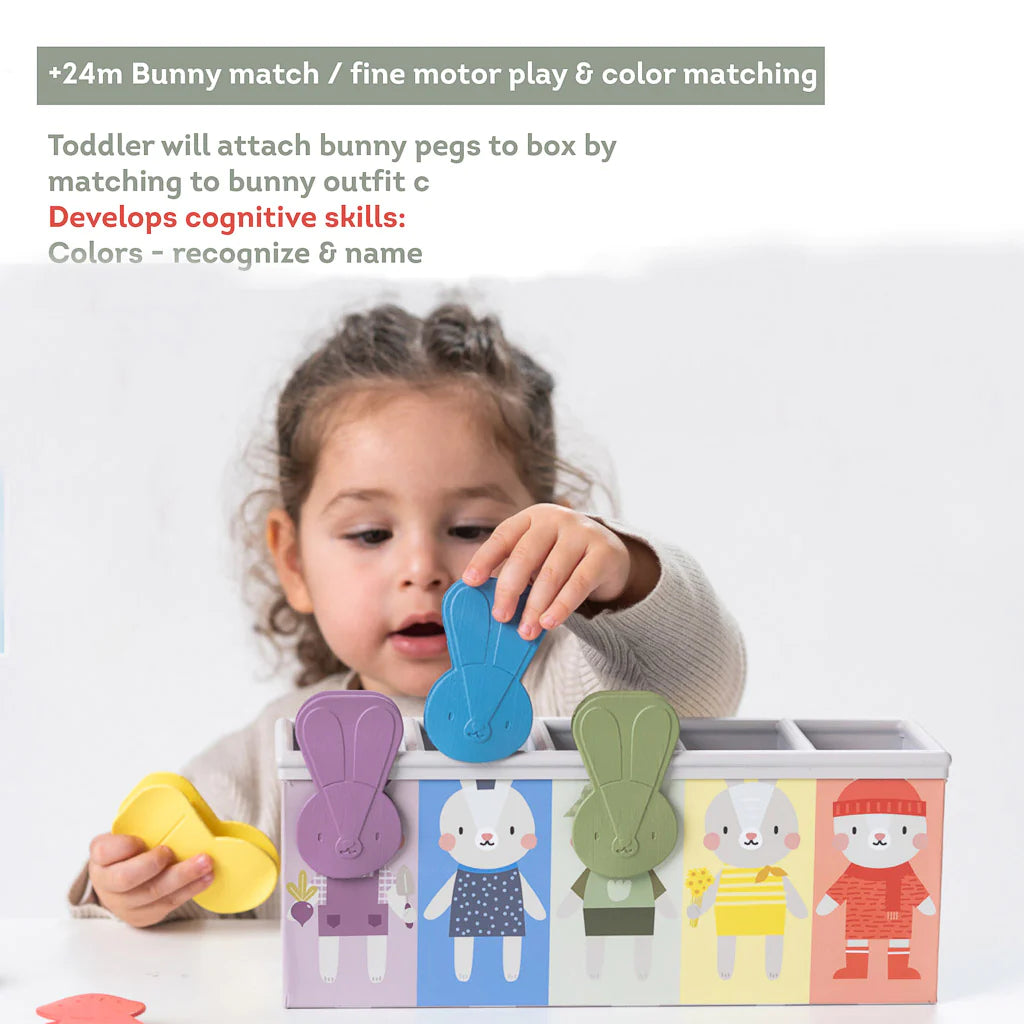 Taf Toys Bunny School Match Count Toy motherswork Singapore