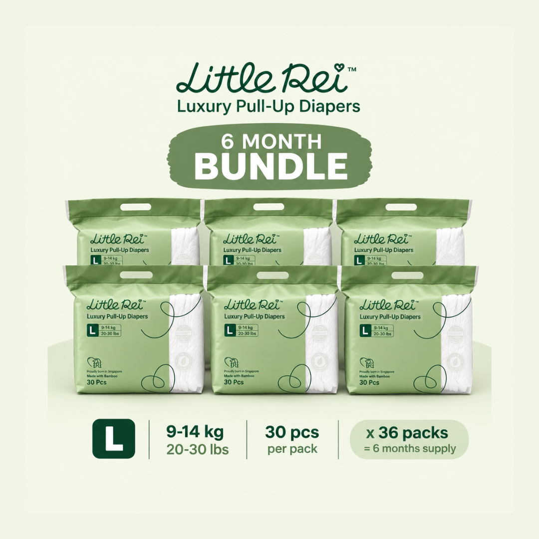 (6 Month Bundle) Little Rei Luxury Pull Up Diapers