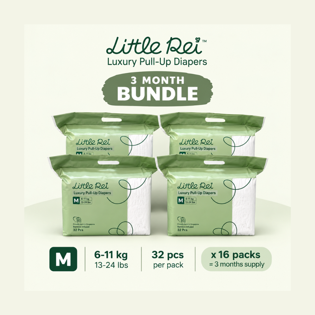 (3 Month Bundle) Little Rei Luxury Pull Up Diapers
