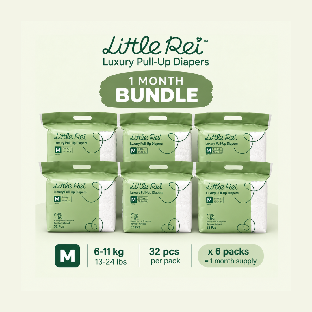 (1 Month Bundle) Little Rei Luxury Pull Up Diapers