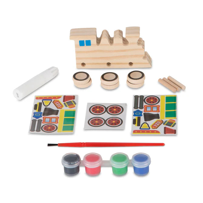 Melissa & Doug Created by Me! Train Wooden Craft Kit