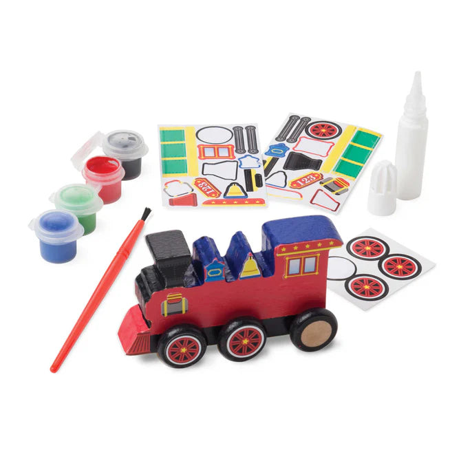 Melissa & Doug Created by Me! Train Wooden Craft Kit