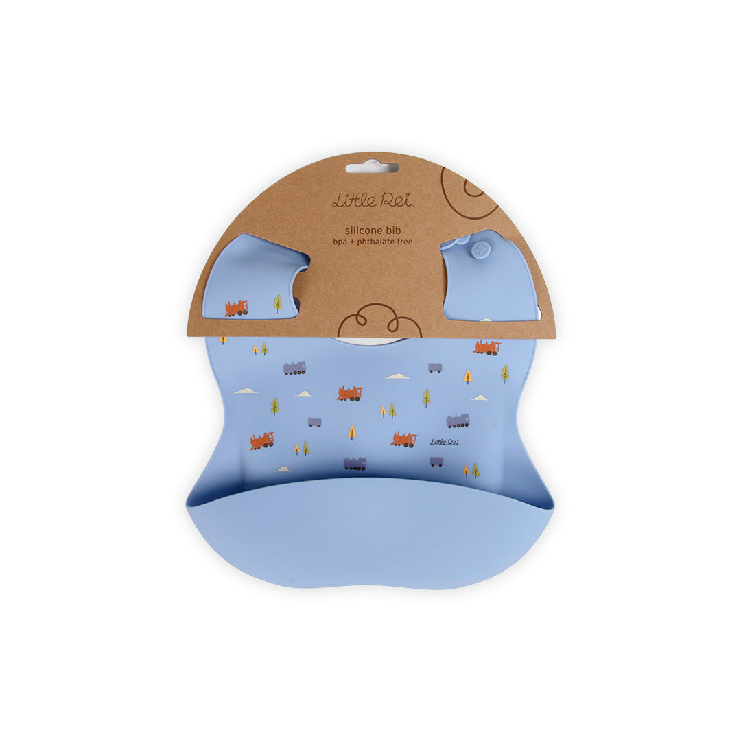 Little Rei Bib Trains