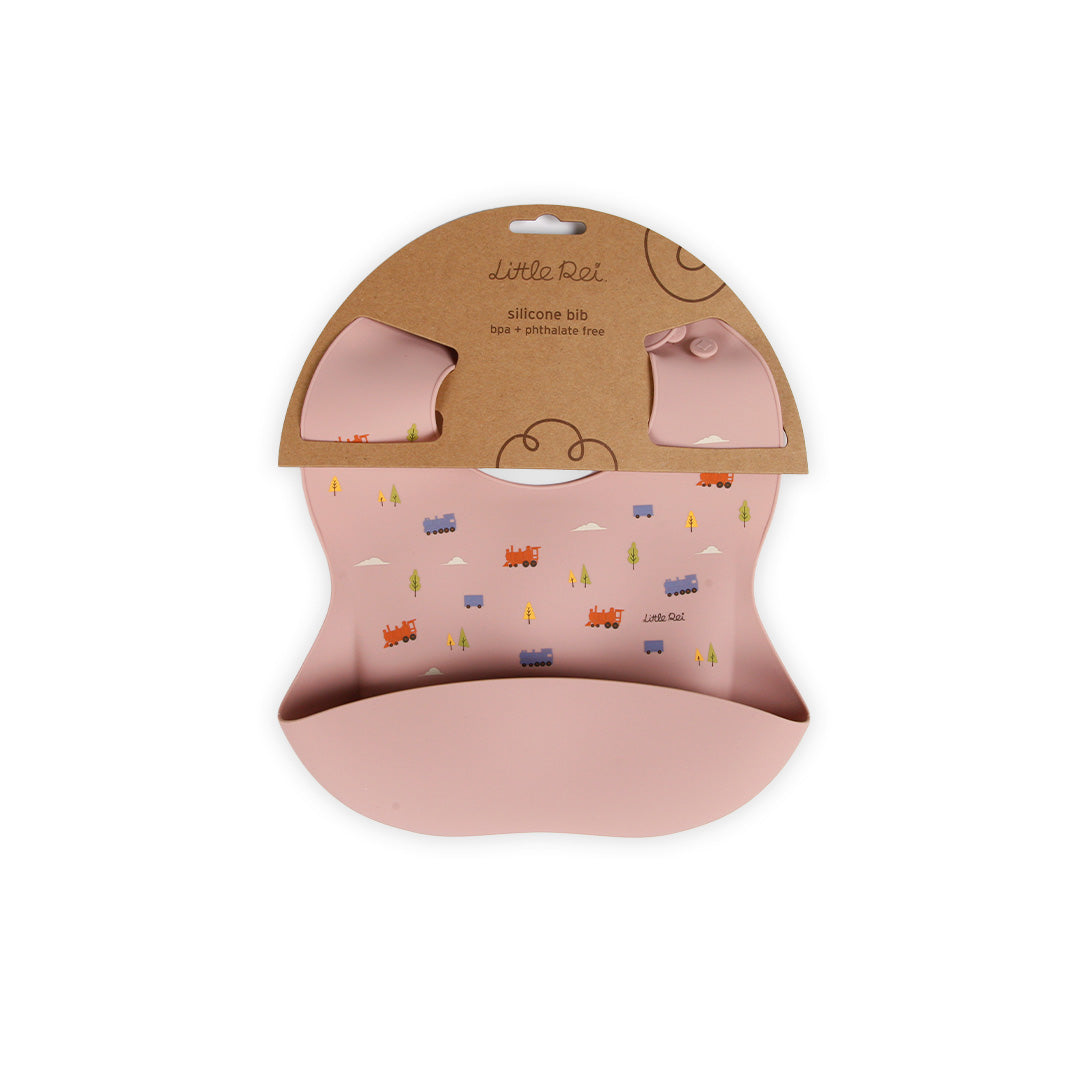 Little Rei Bib Trains