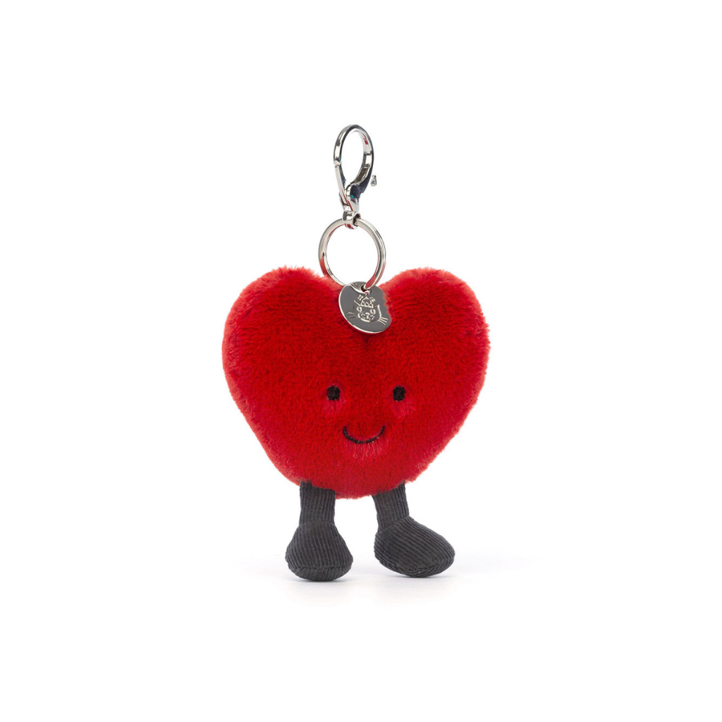 Jellycat Amuseables Heart Bag Charm