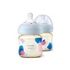 Avent Natural PPSU Baby Bottle Twin - 125ml x 2