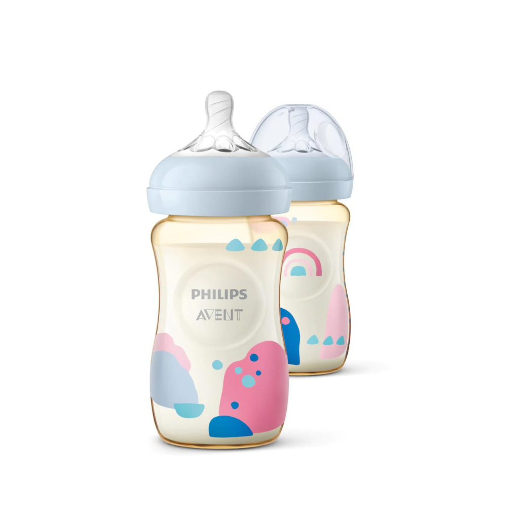 Avent Natural PPSU Baby Bottle Twin - 260ml x 2