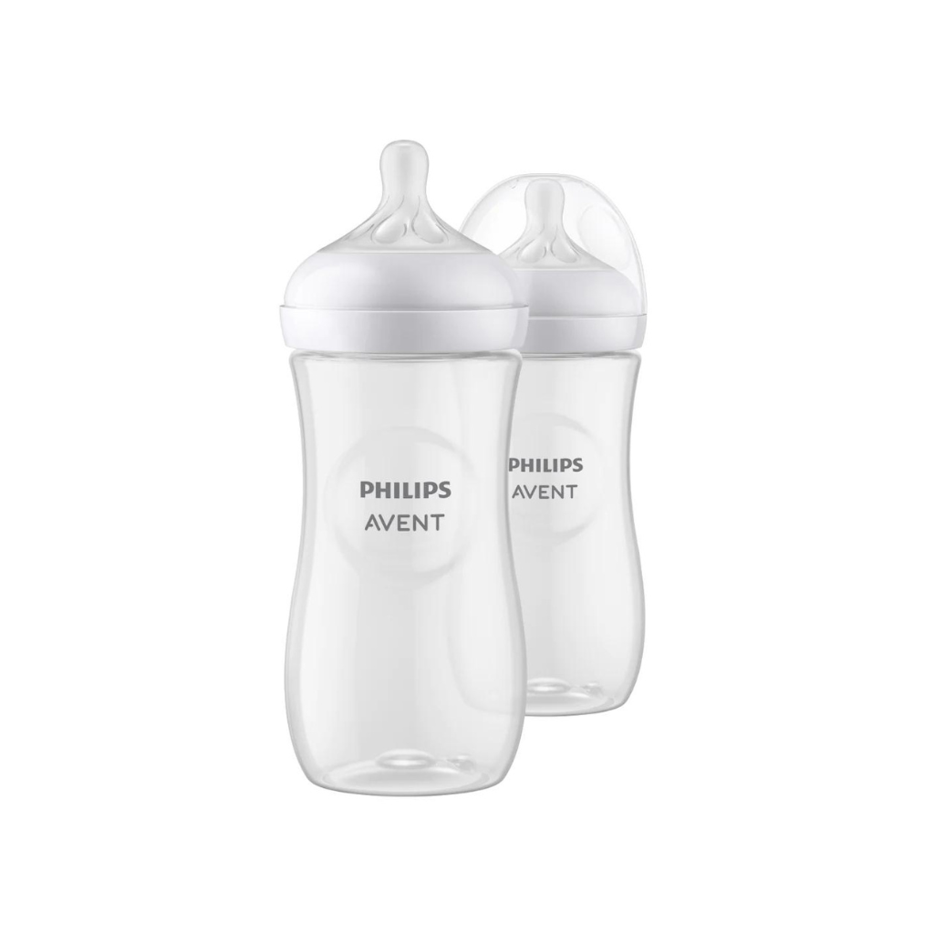 Philips Avent Natural Response Baby Bottle Twin - 3 Sizes