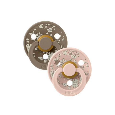 BIBS x LIBERTY  Natural Rubber Latex Pacifier Twin Pack - Capel