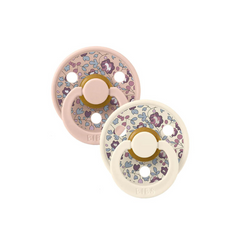 BIBS x LIBERTY  Natural Rubber Latex Pacifier Twin Pack - Eloise