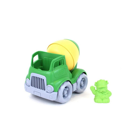 Green Toys Mixer Construction Truck Green/Yellow