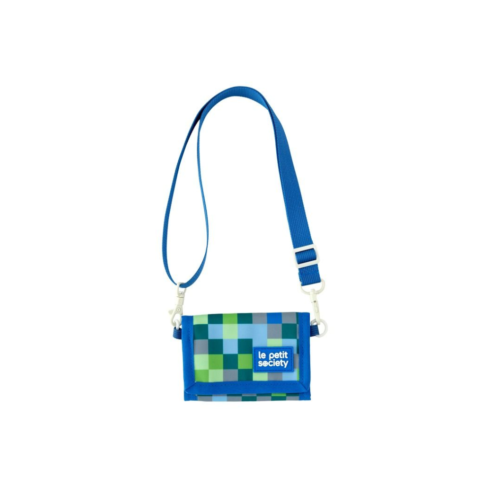 Le Petit Society Kids Wallet With Lanyard