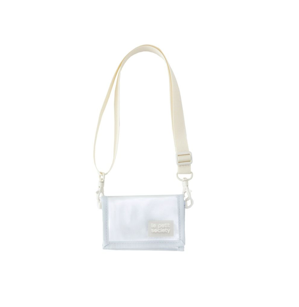 Le Petit Society Kids Wallet With Lanyard