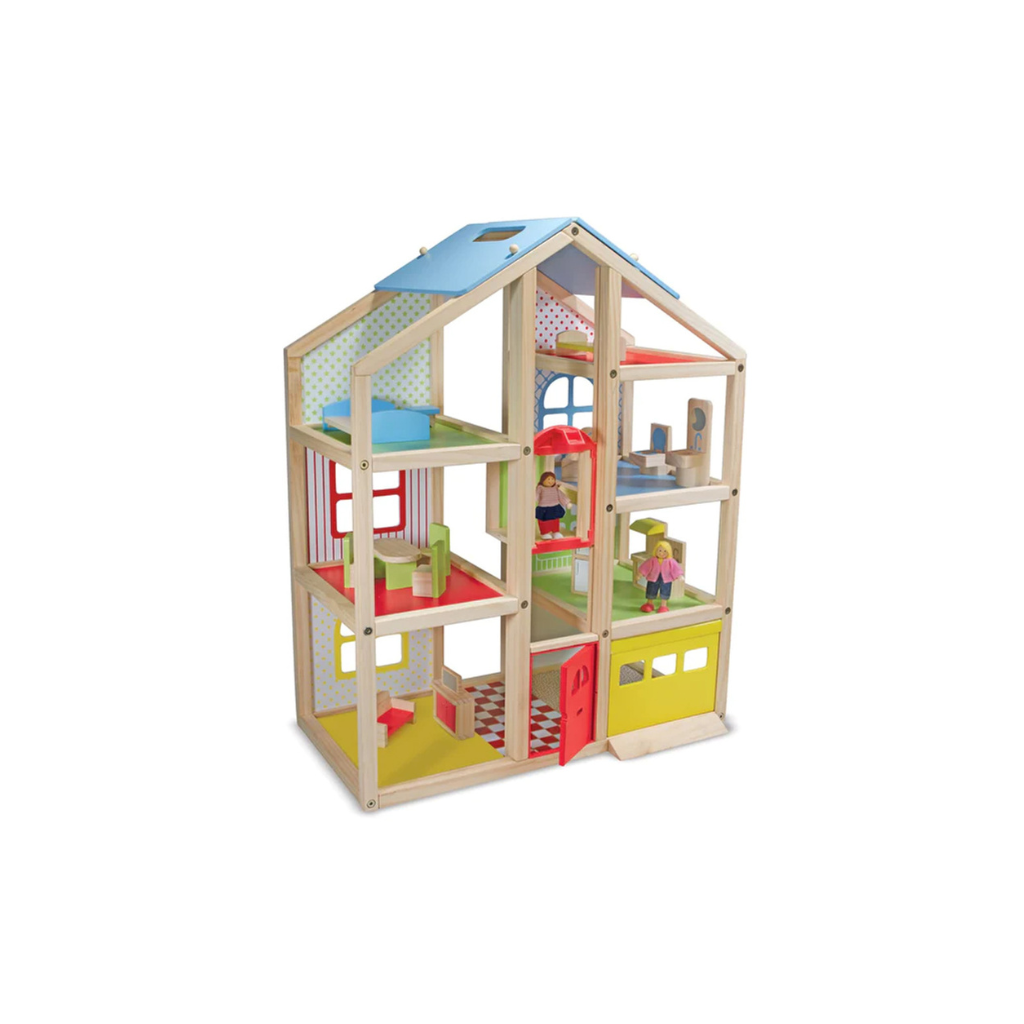 Melissa and online doug wooden dollhouse