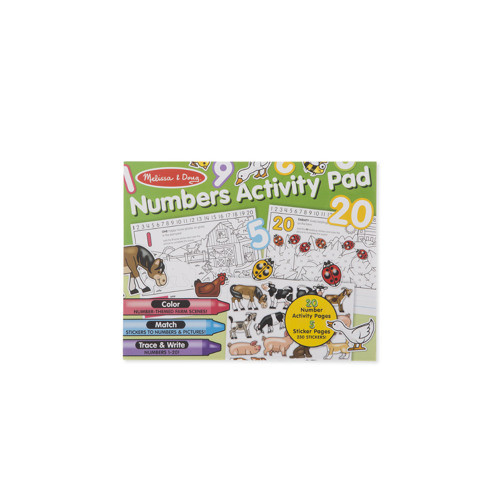 Melissa & Doug Numbers Activity Pad