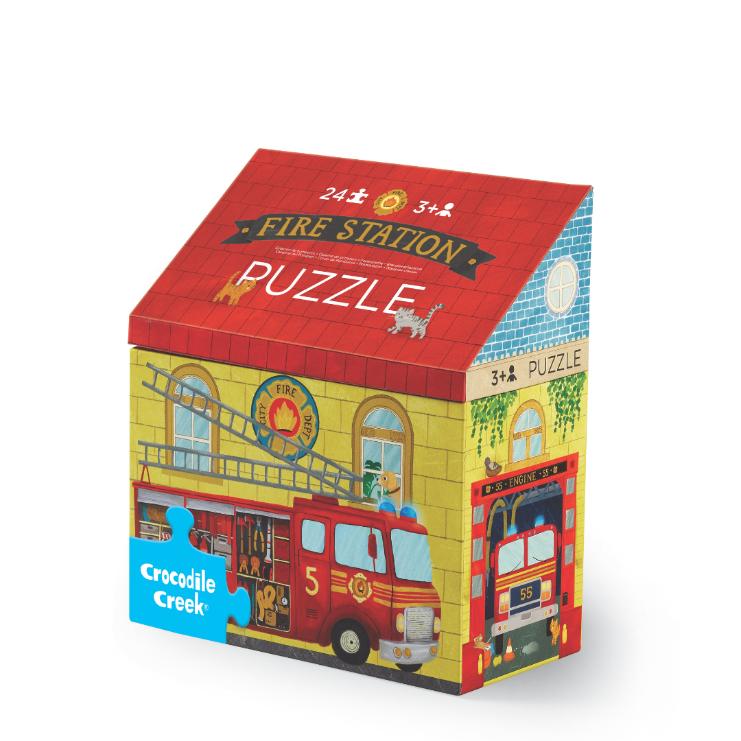 Crocodile Creek Flat House Puzzle (50pc)