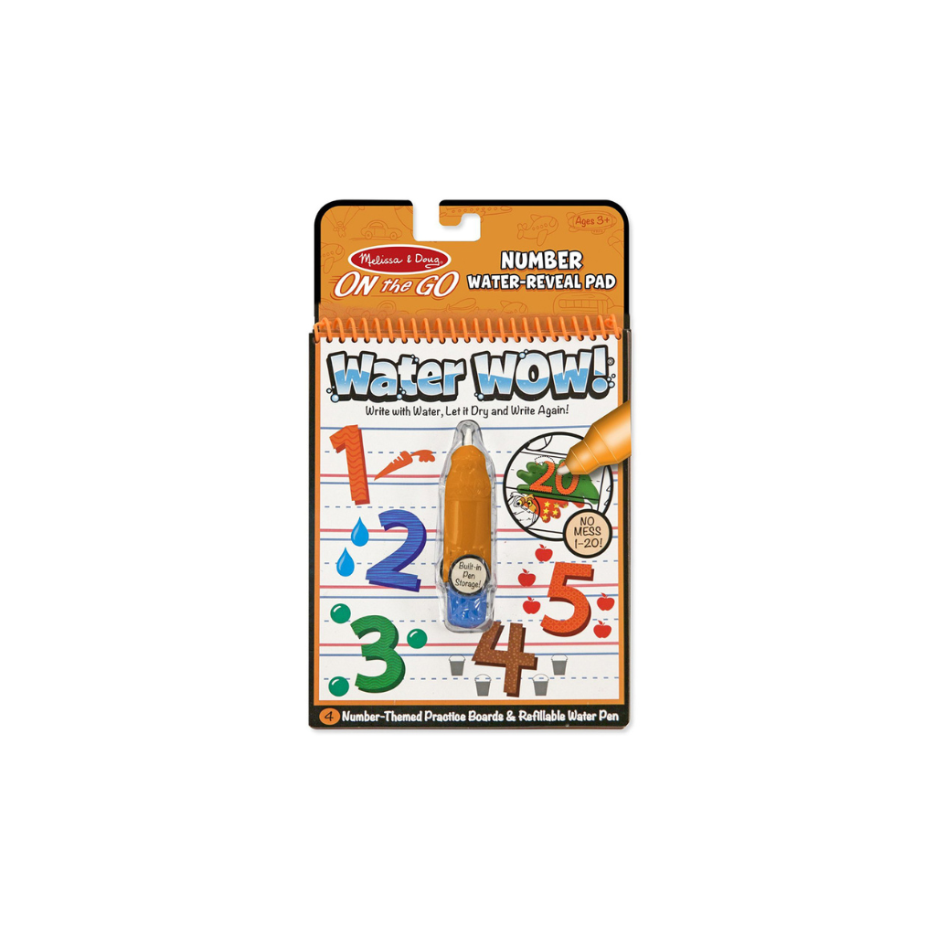 Melissa & Doug ON the Go Water WOW! Travel Activity - Numbers