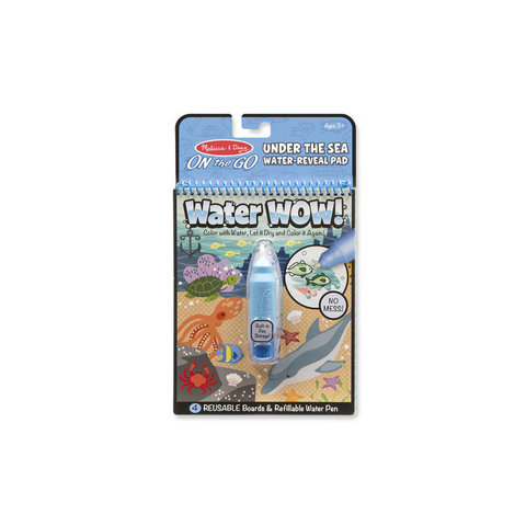 Melissa & Doug ON the Go Water Wow! Travel Activity Pad - Under the Sea Water Reveal Pad