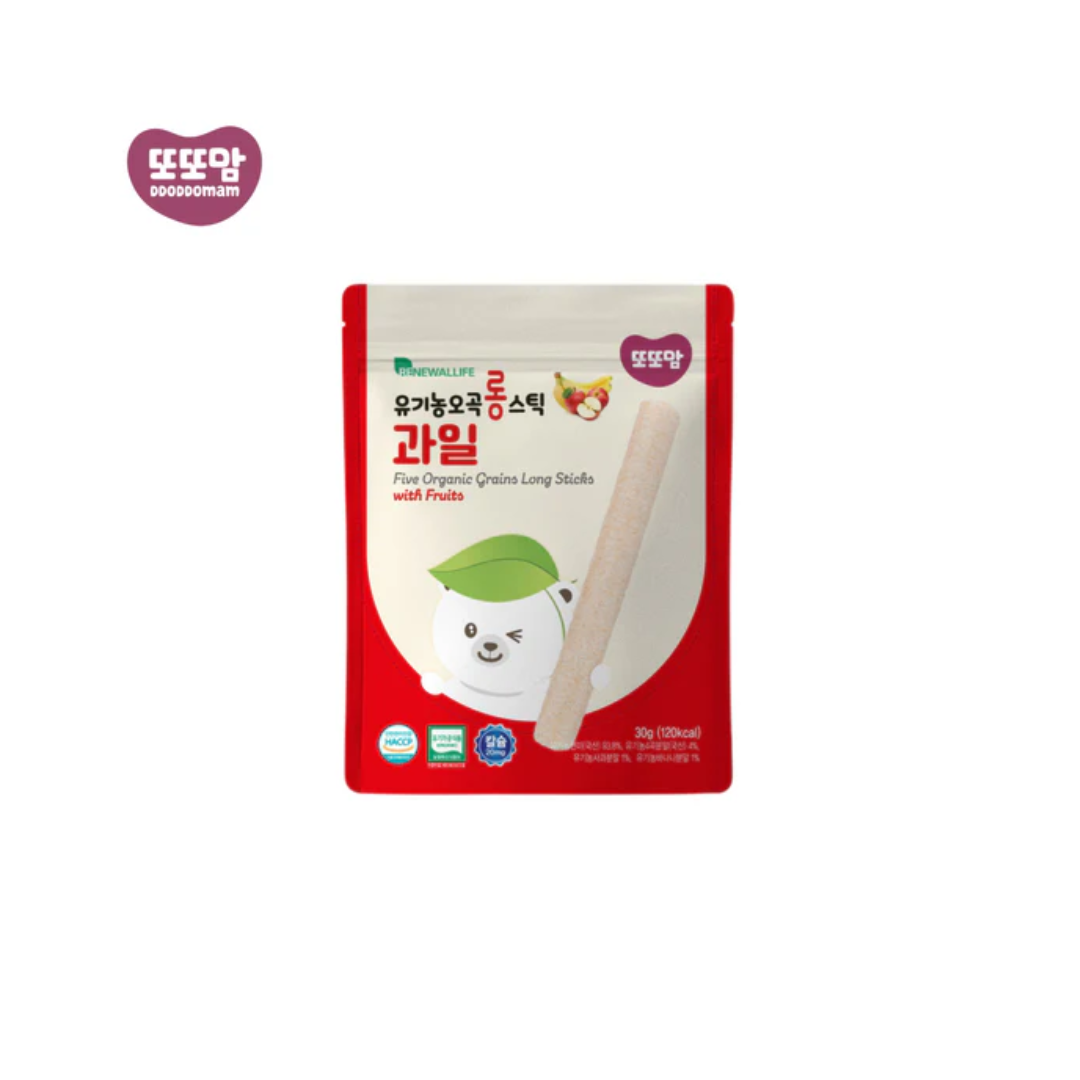 DDODDOMAM Five Organic Grains Long Sticks (8M+)