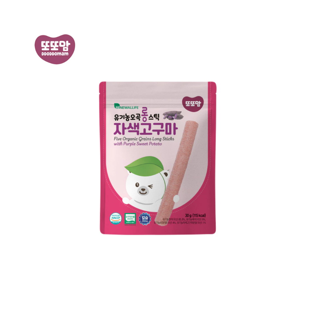 DDODDOMAM Five Organic Grains Long Sticks (8M+)