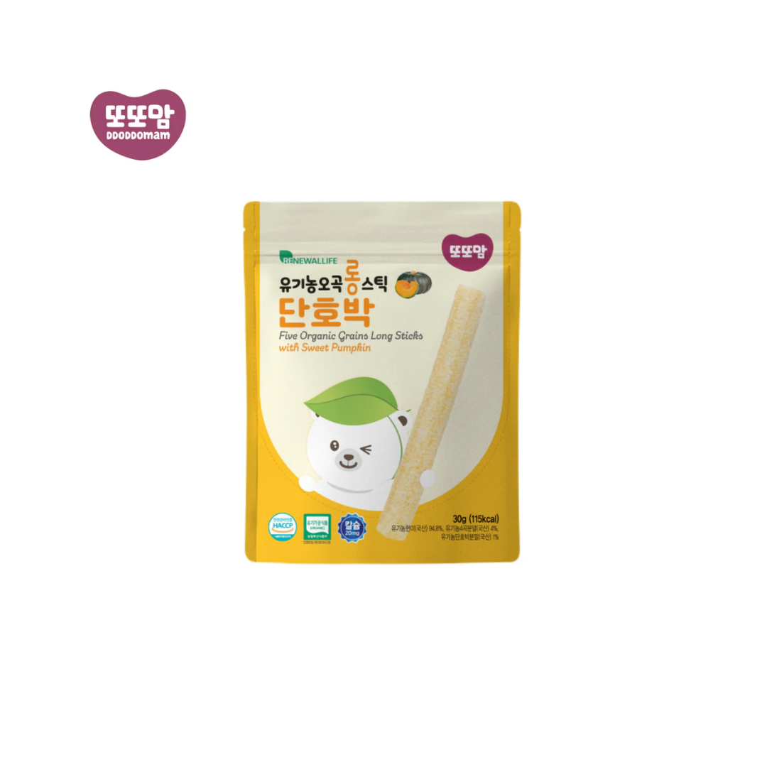 DDODDOMAM Five Organic Grains Long Sticks (8M+)