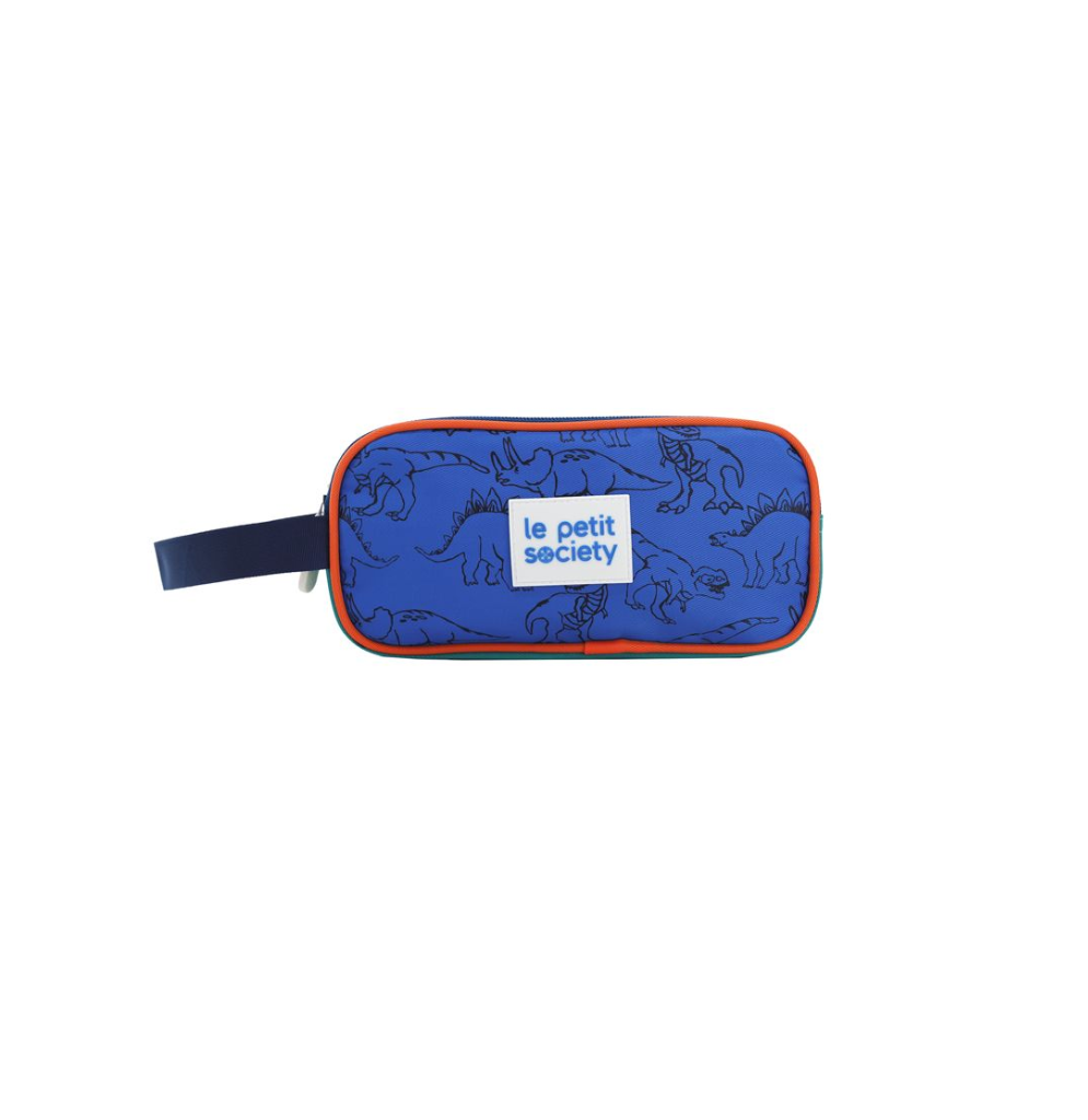 Le Petit Society Double Zip Pencil Case