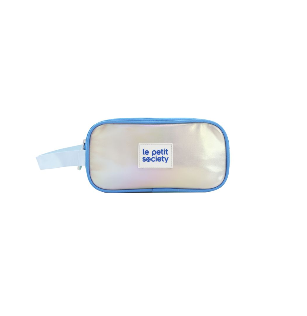 Le Petit Society Double Zip Pencil Case