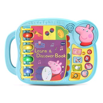 V-Tech Peppa Learn & Discover Book