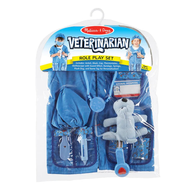 Melissa & Doug Veterinarian Role Play Costume Set