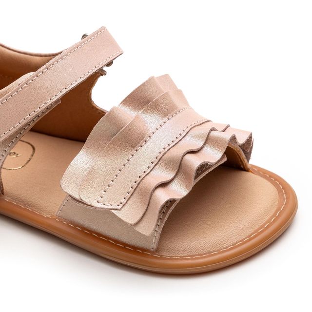 Tip Toey Joey Ruffy Sandals - Candy Dream