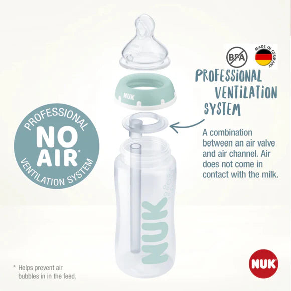 NUK Anti-Colic Bottle with Brush