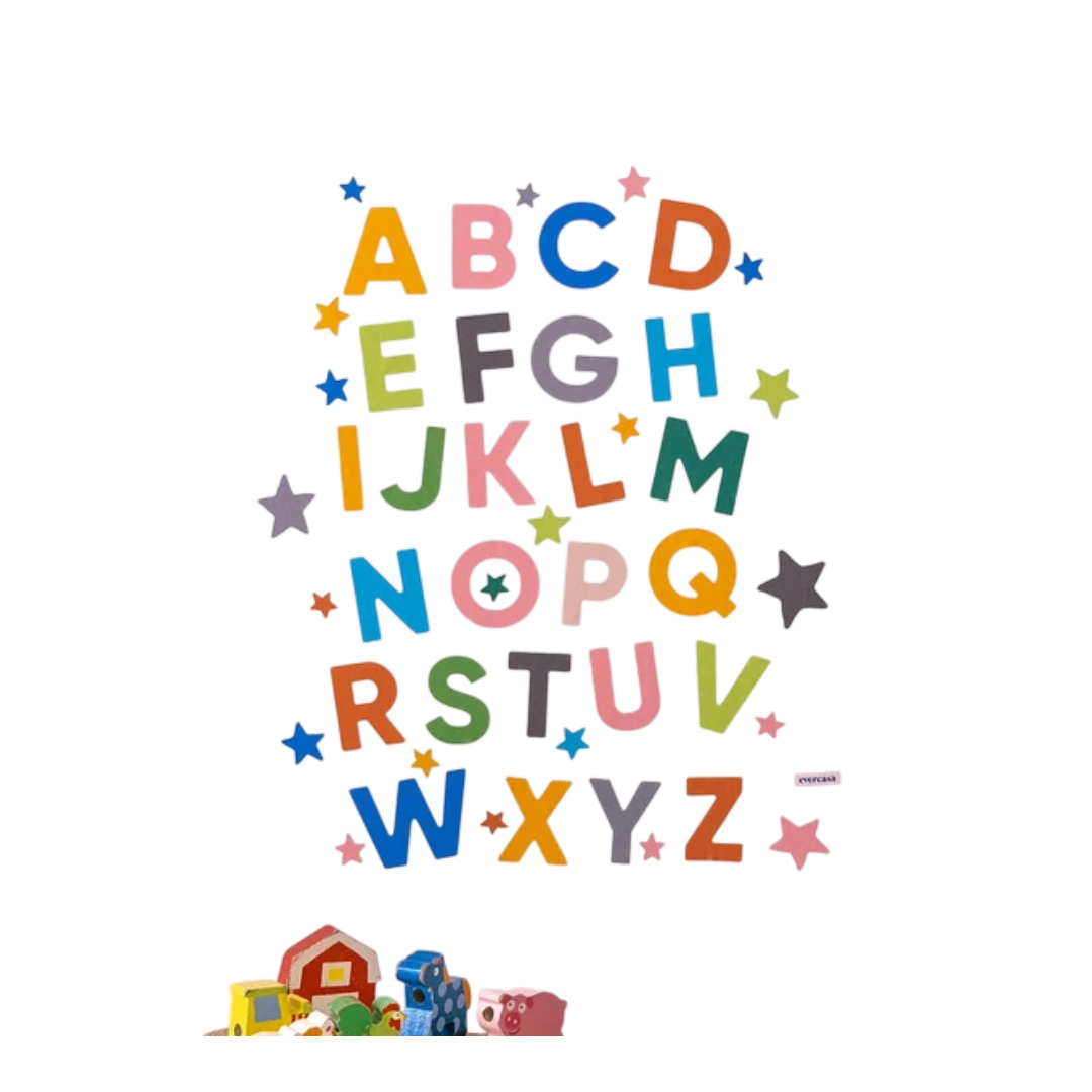 Evercasa Wall Decal (ABC Alphabet Series)