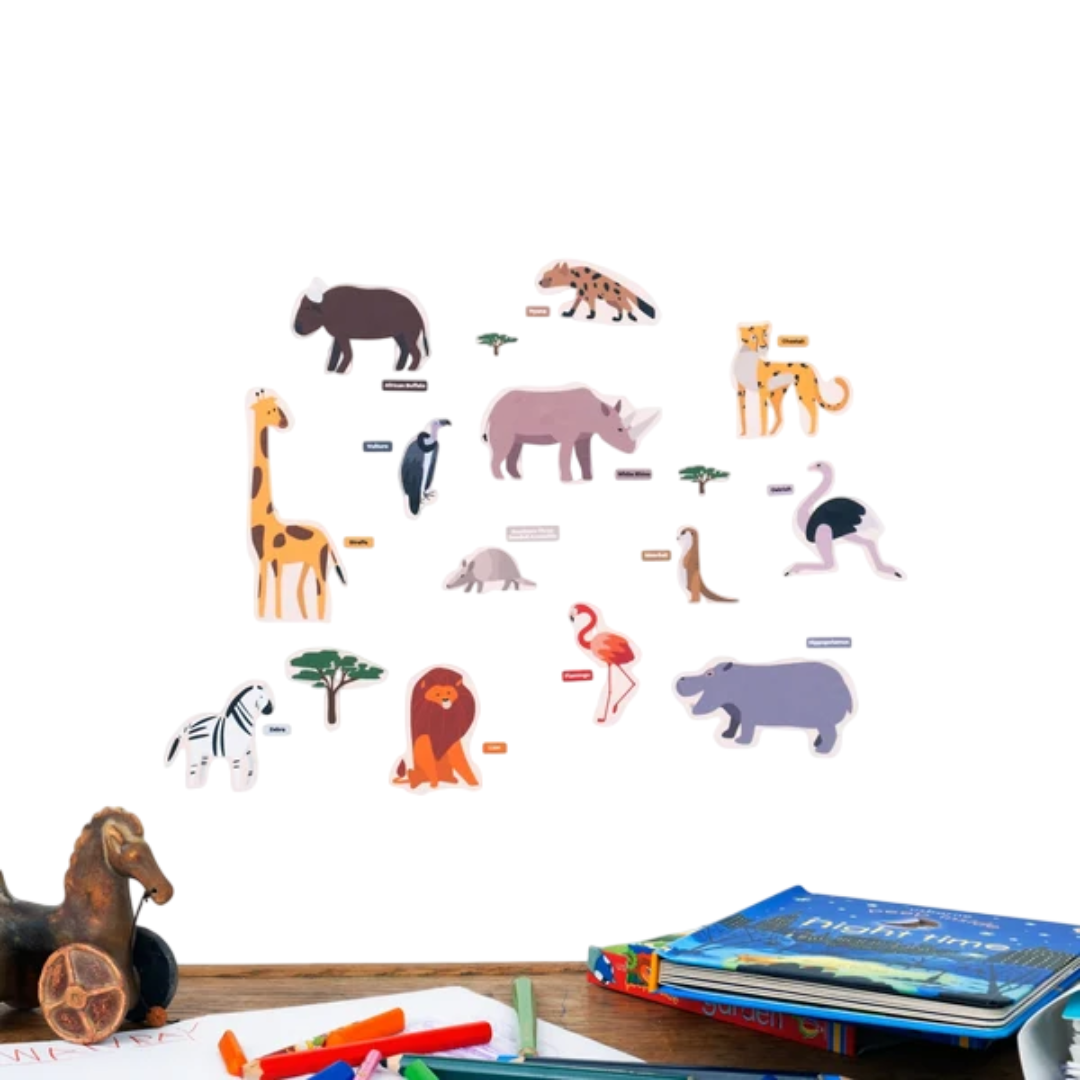 Evercasa Wall Decal (Wildlife Savannah)